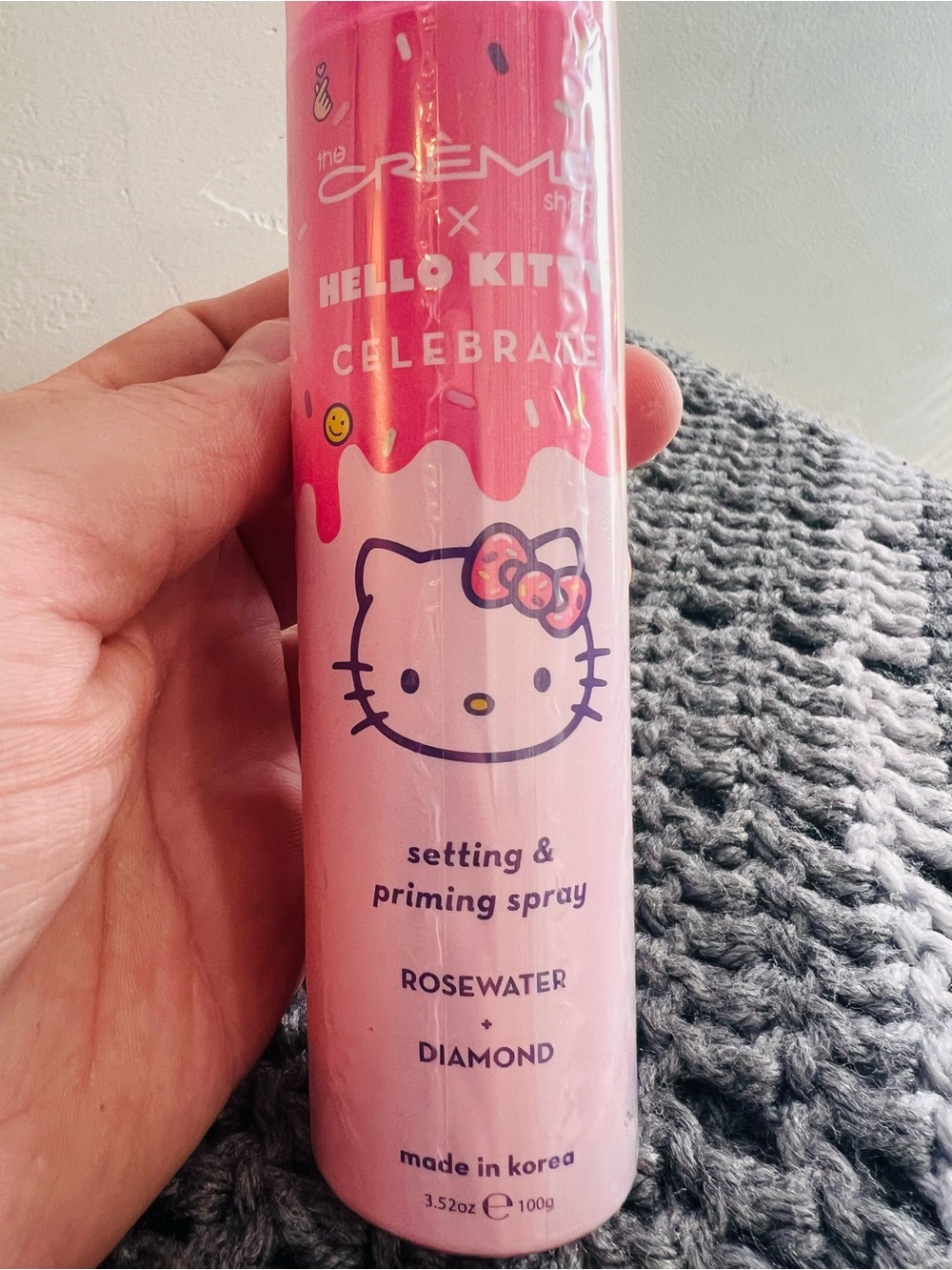 Hello Kitty Crème Shop Pink Setting & Priming Spray